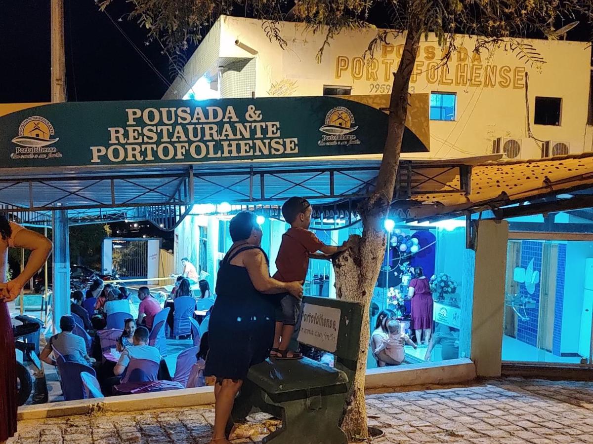 Pousada E Restaurante Portofolhense Porto da Folha Exteriör bild